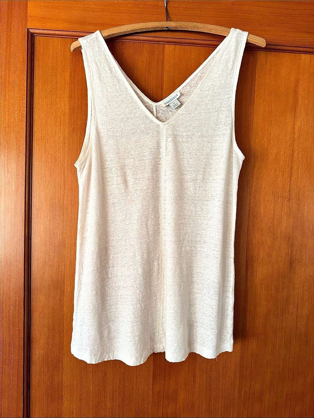 Sundance Linen Tank Top